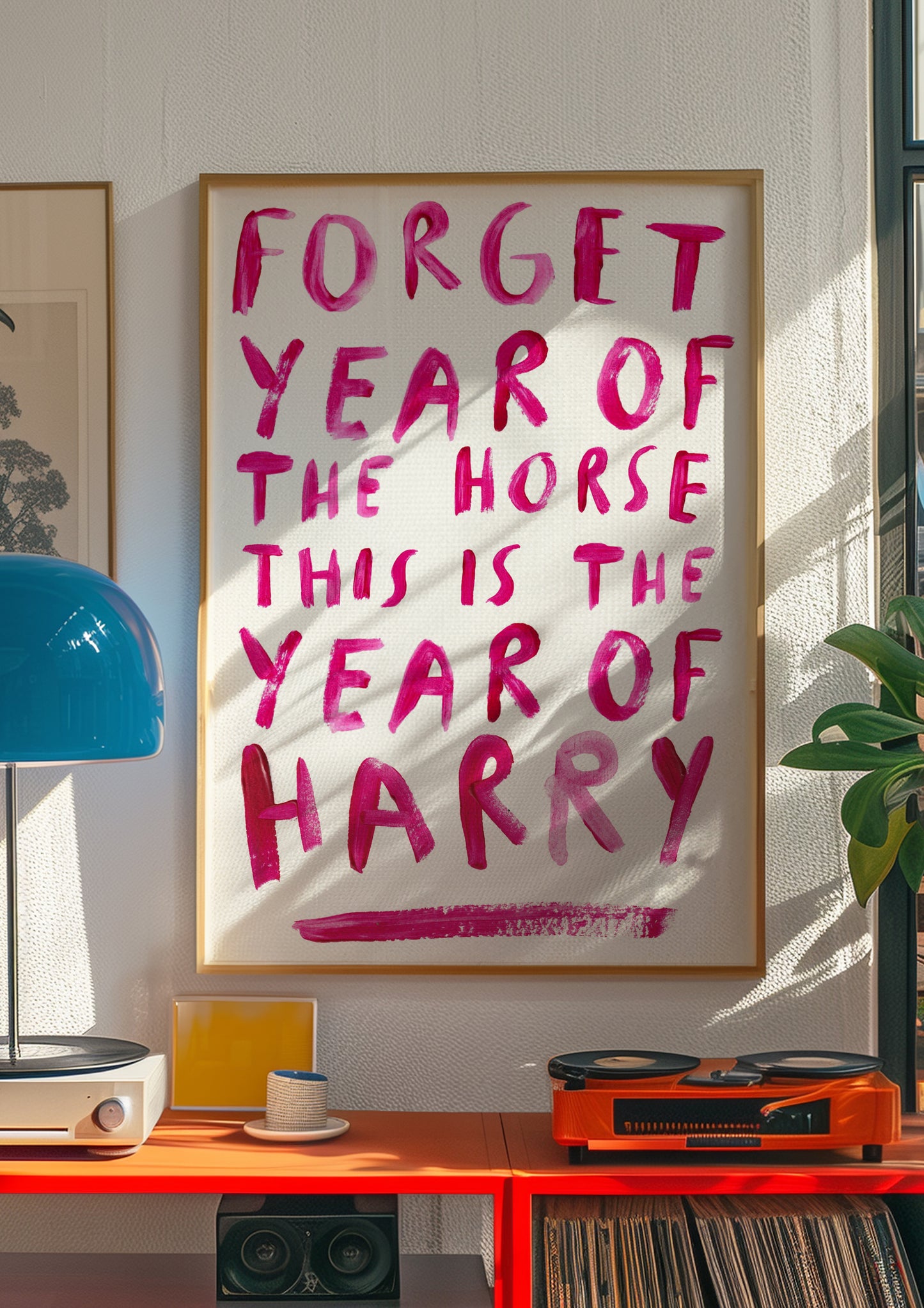 Year of the horse, year of Harry