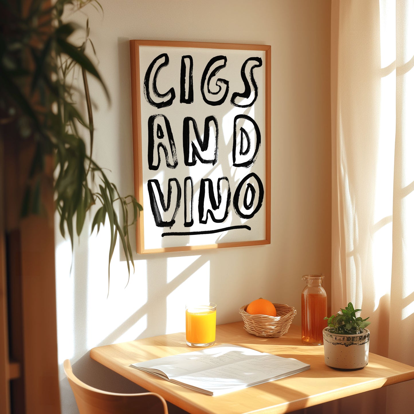cigs and vino