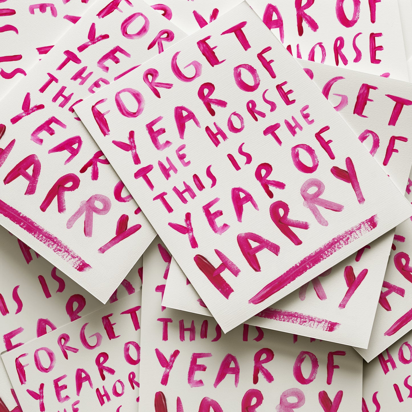 Year of the horse, year of Harry