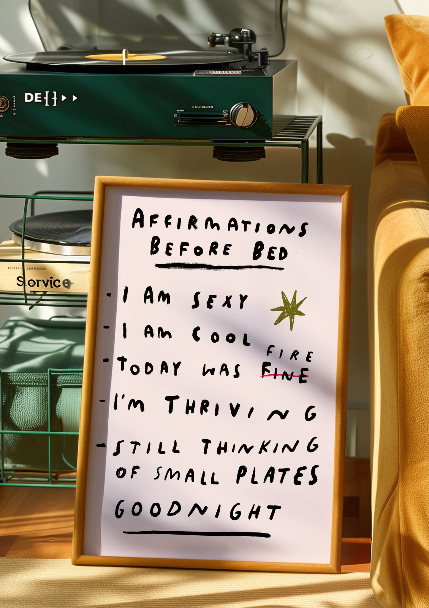 affirmations before bed