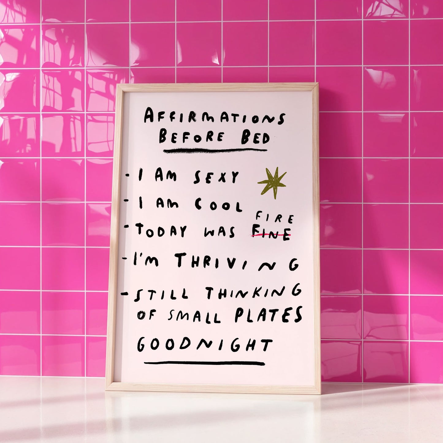 affirmations before bed