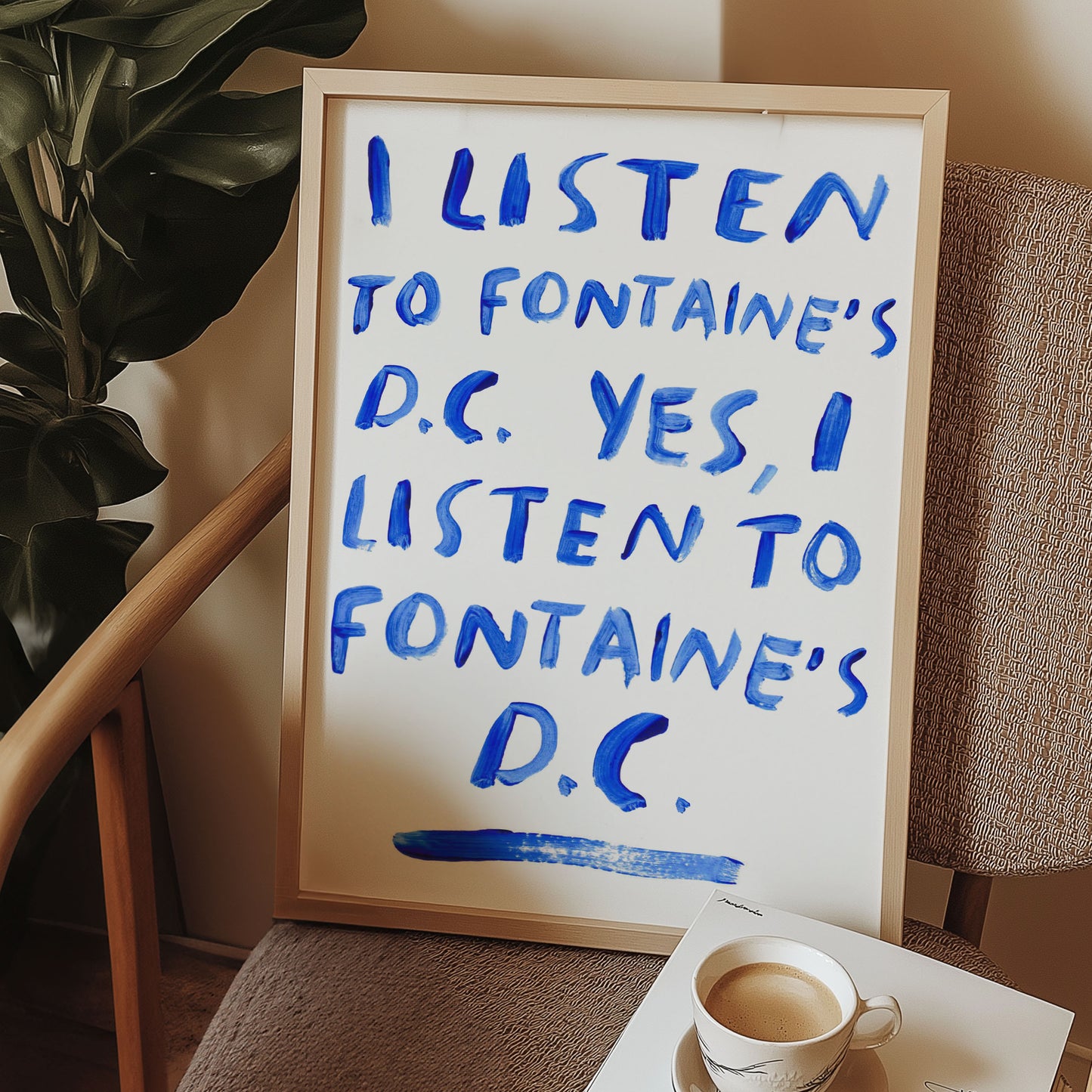 I listen to Fontaine's D.C. Yes, I listen to Fontaine's D.C.